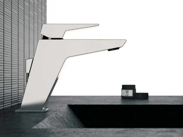 SPEED - Single-lever basin mixer without pop-up waste _ Daniel Rubinetterie